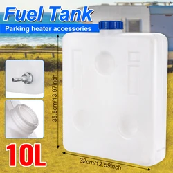 10L Car Truck Parking Heater Fuel Tank Plastic for Car Spare Gasoline Tank Oil Tank Webasto Eberspacher Car Heater Parts