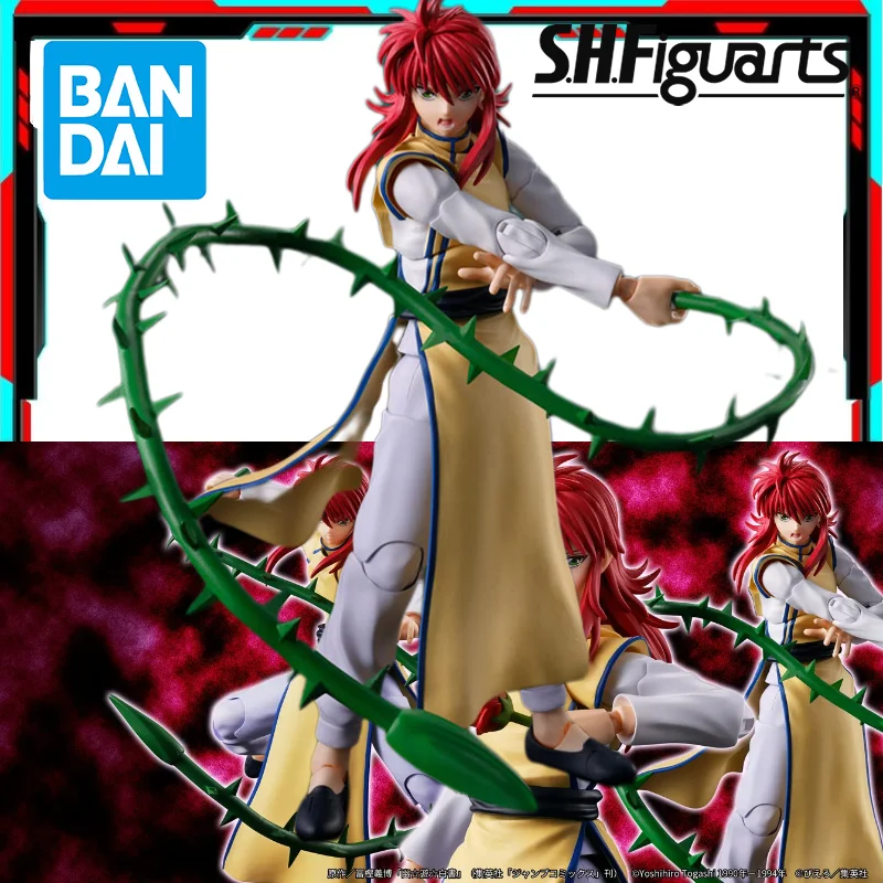 

Оригинальная фигурка Bandai S.H.Figuarts Kurama YuYu Hakusho, аниме-модель, коллекционные игрушки, подарок