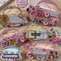 KSCRAFT torebka torba wykaszarki wykrojniki do metalu szablony dla DIY Scrapbooking dekoracyjne tłoczenie DIY karty papierowe