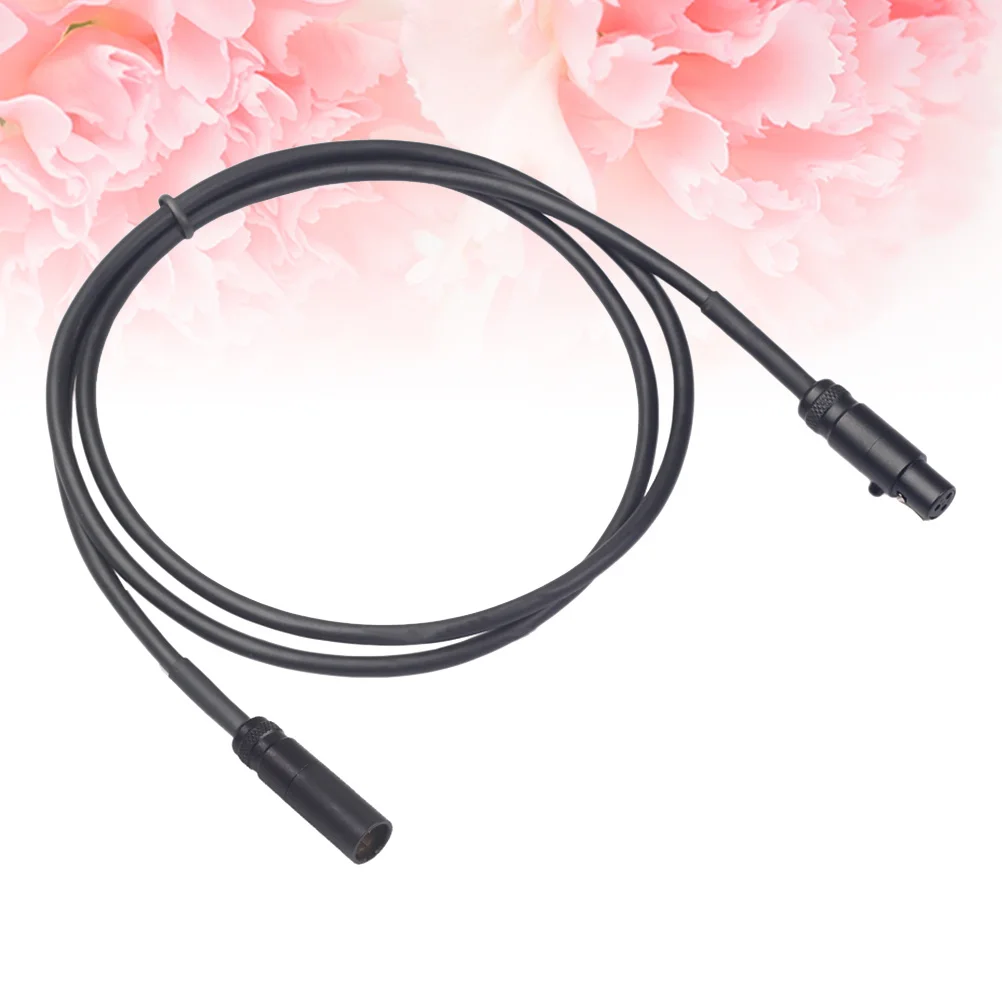 

2m Mini Xlr Male to Female Microphone Cable Audio Extension Cord for Video Camera Dslr Flexible Bending-Resistant Mic Wire