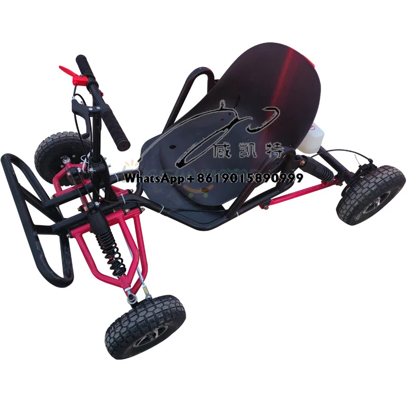 

LINGSUN MOTOR 63cc Two-stroke Automatic Children's Kart Recreational Kart off Road Buggy Mini Off-road Go-kart