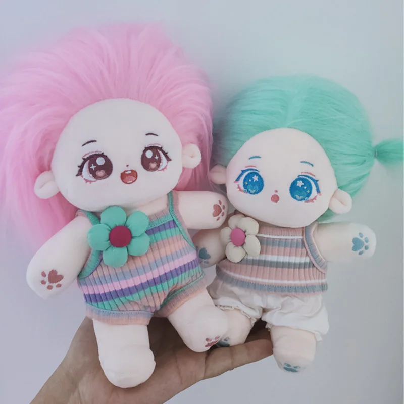 

Doll Clothes for 20cm Cotton Plush Doll Dolls Lovely Pajamas Dress Up Girl Toy Accessories Set