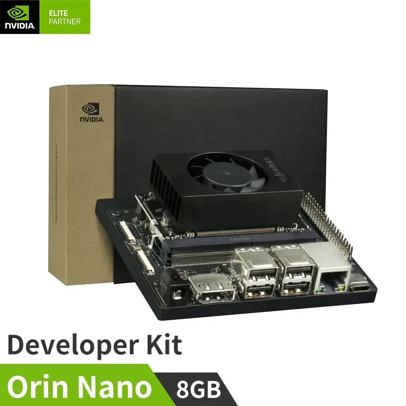 

100% оригинальный комплект разработчика NVIDIA Jetson Orin Nano, роботы с ии, умные дроны и интеллектуальные камеры, Jetson Orin Nano