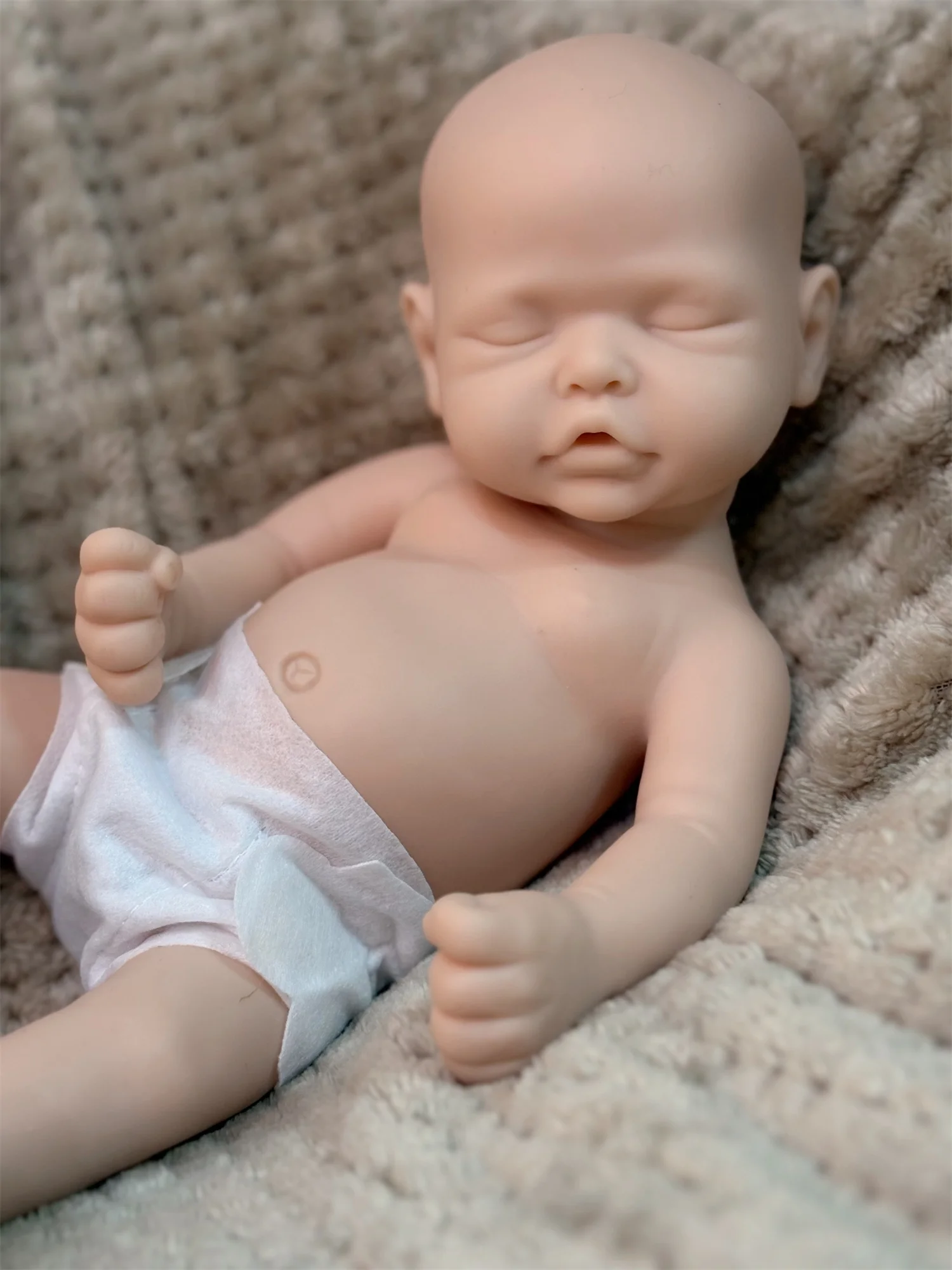 2 stijlen/33 cm ongeverfd effen Bebe Reborn meisjes/jongen wasbare herboren babymeisje poppen Soft Touch handgemaakte levensechte herboren poppen