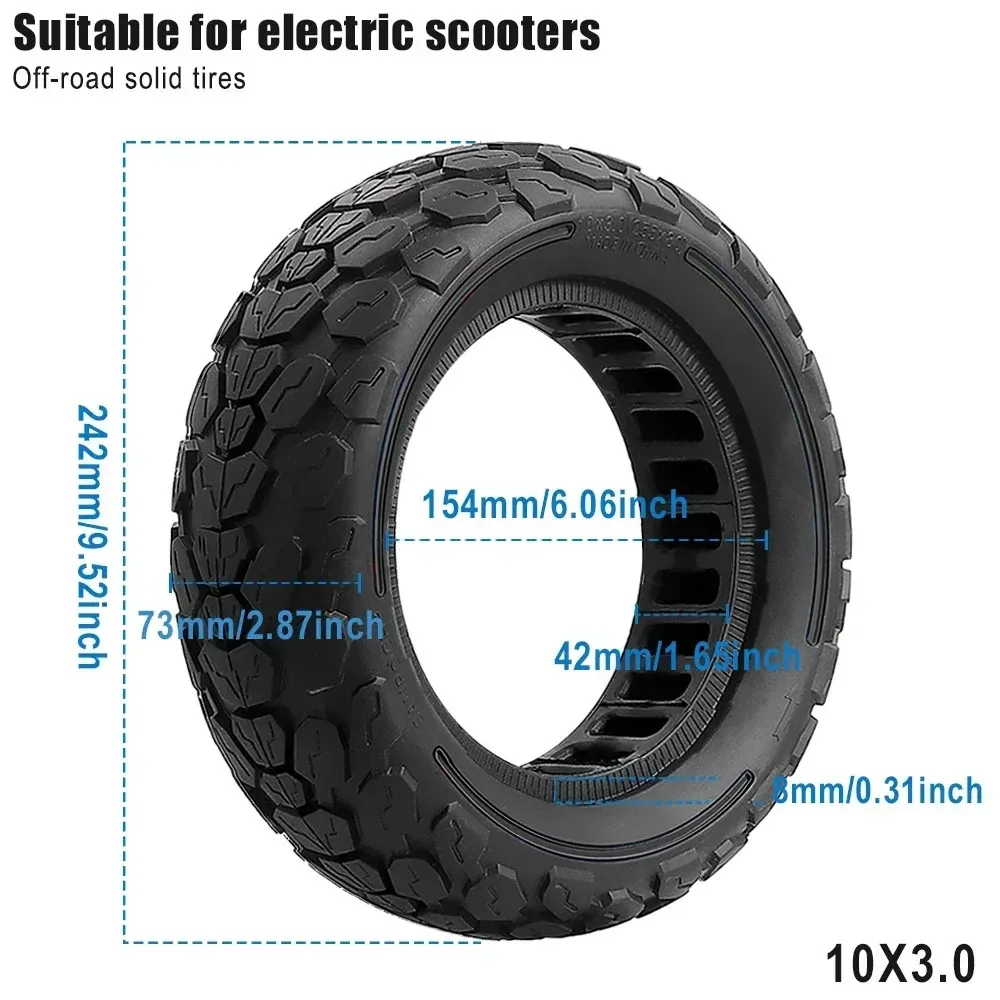 10 بوصة 80/65-6 255x80 10x3.0 الإطارات الصلبة ل INOKIM OXO Kugoo M4 G1 Dualtron VICTOR EAGLE Speedway 4 صفر 10X سكوتر كهربائي #4