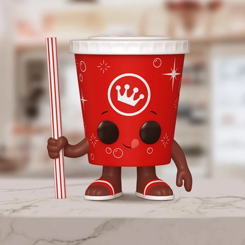 

Genuine Edition FUNKO POP Cola Soda Sparkling Water Cup Anime Action Desktop Decoration Ornament Model Toys Collectible Model