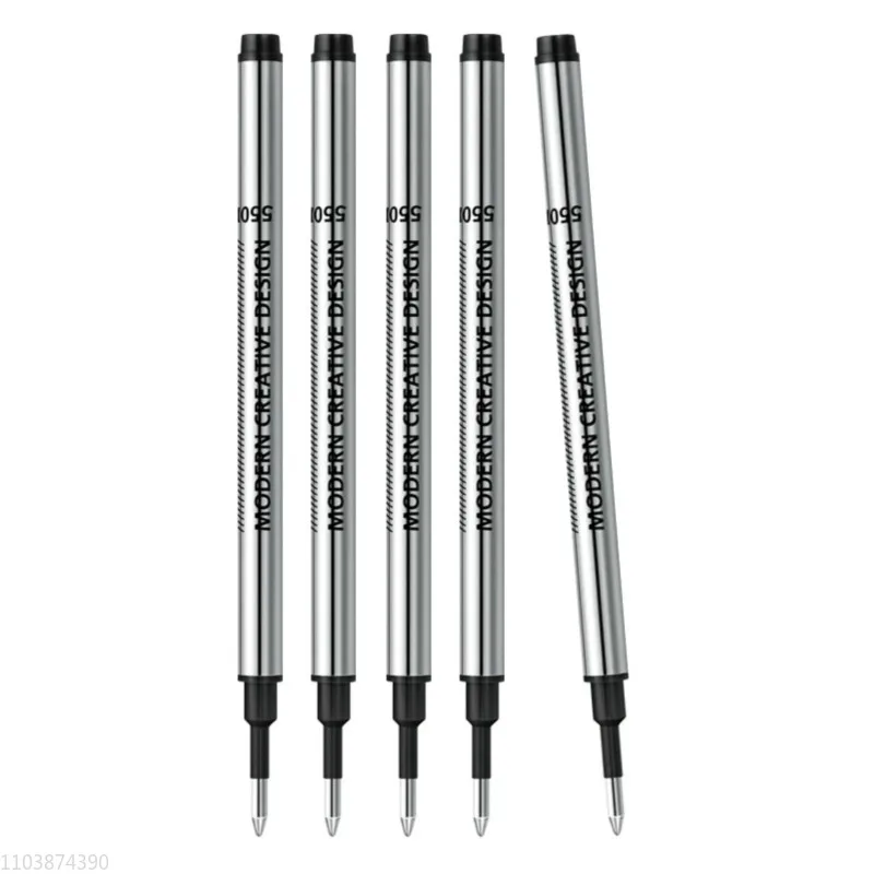 

New Modern Pen Refillls 0.7mm Black Gel Pen High Quality Writing Smooth Student Office Rollerball Pen Refill School Stationery