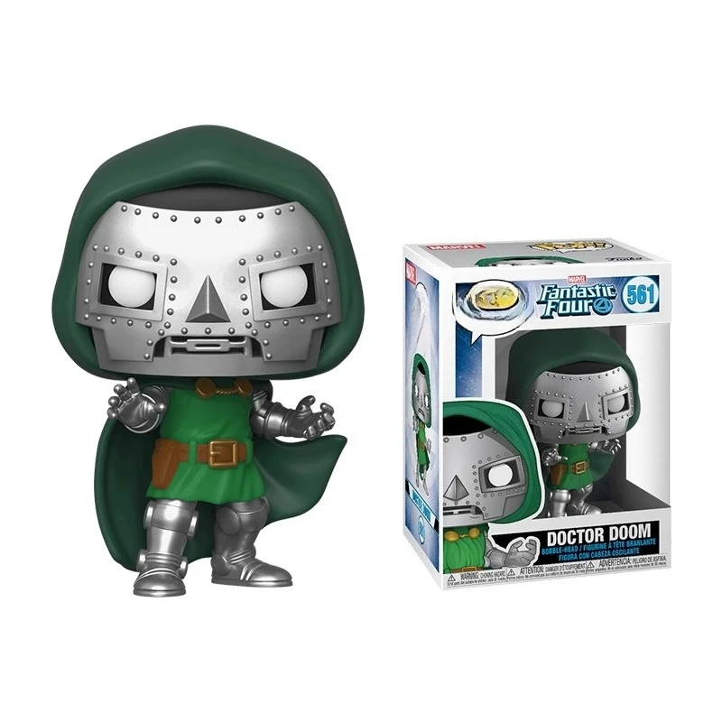 マーベル映画周辺機器ドクタードゥーム Q エディションハンサムな人格フィギュアモデルクリエイティブクールデスクトップ人形飾りギフト