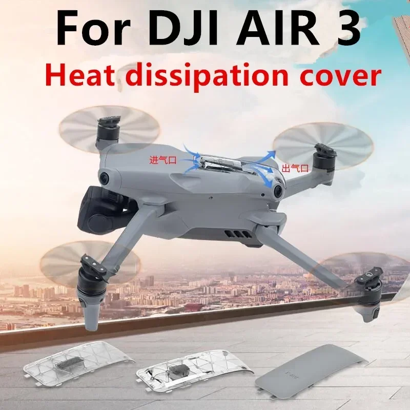 

For DJI AIR 3 Thermal Enhancement Image Transfer Module Compartment Cover Fuselage Housing Cover