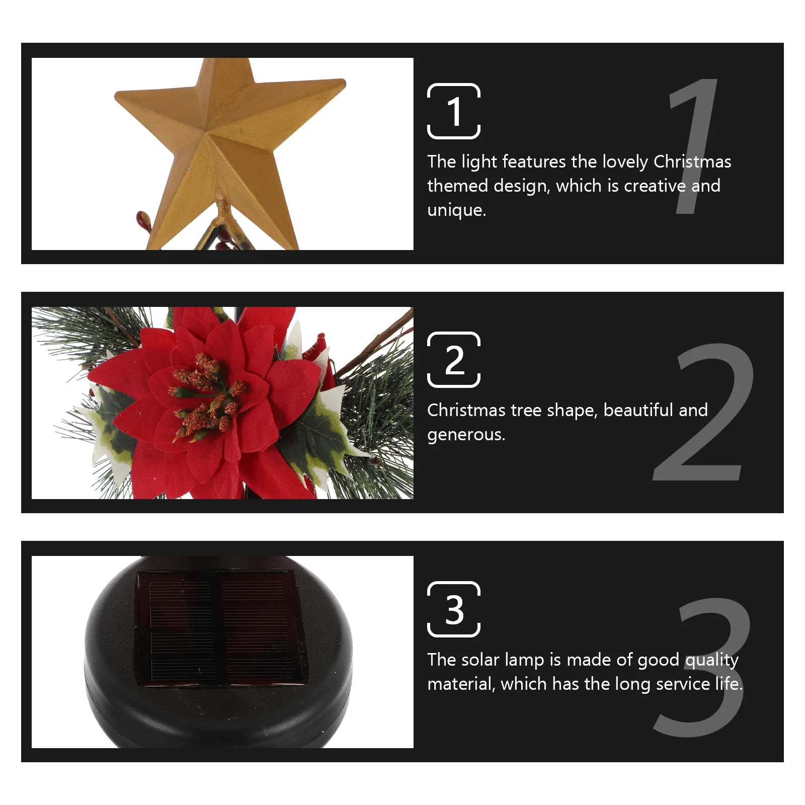 

Light Decorative Lights Lawn Solar-powered Lamp Hardware Christmas Outdoor