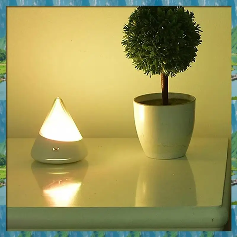 The New Touch-Controlled LED Night Light USB Rechargeable For Outdoor Camping, Home Decor