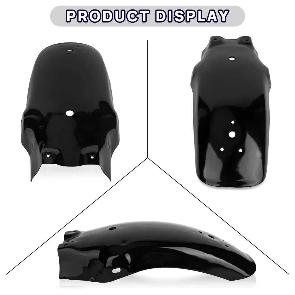 Motorcycle Accessory Rear Fender Guard Wheel Cover Universal for harley Chopper Cruisers Virago V-Star, Roadliner, Shadow Spirit