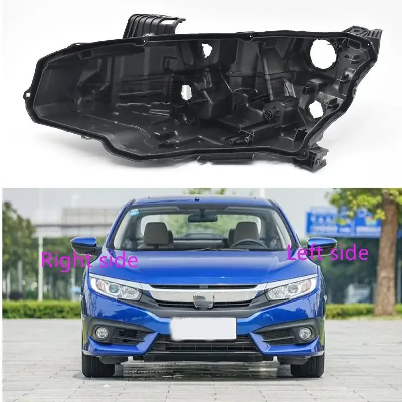 

Headlight Base for Honda Civic 2016 2017 2018 2019 2020 2021 Headlamp House Car Rear Base Front Auto Headlight Back House