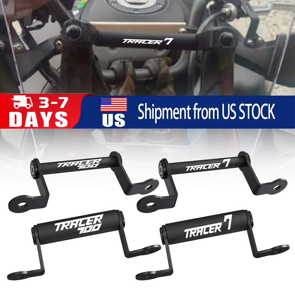 

12/22 мм Tracer700 навигационная пластина кронштейн держатель алюминиевый для YAMAHA Tracer 700/7/GT 2020-2022 2021 держатель телефона подставка GPS