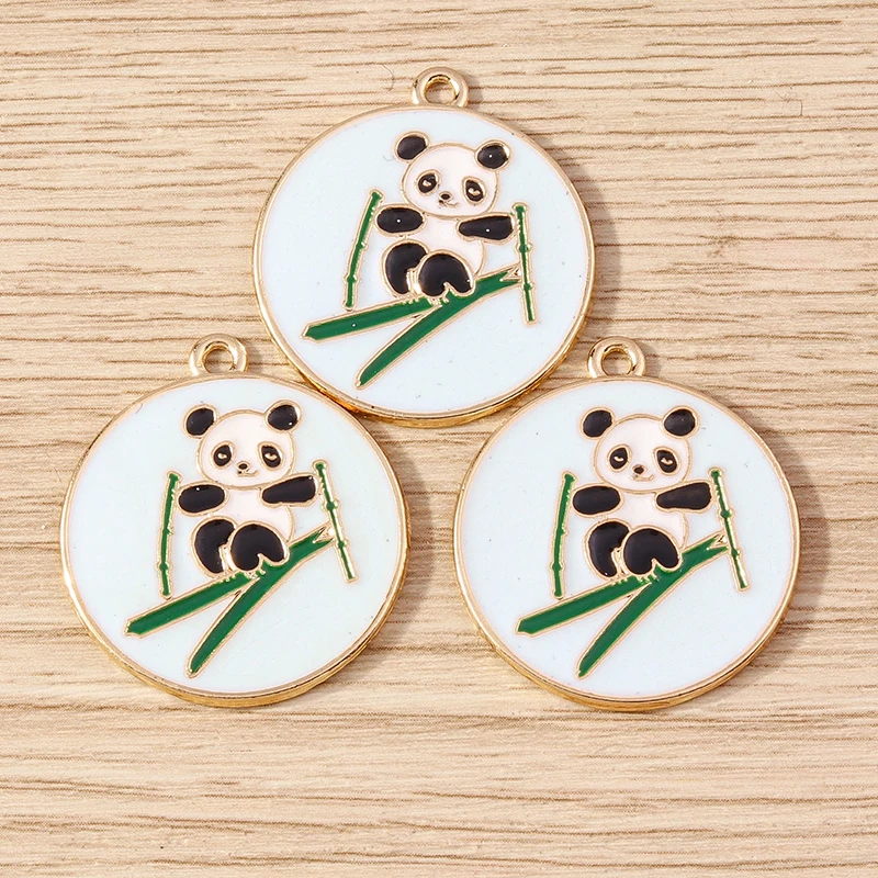 10 Stück Cartoon-Tier-Hunde-Anhänger, Emaille-Welpen-Anhänger für Schmuckherstellung, Ohrringe, Halsketten, DIY-Bastelzubehör – Detail 15