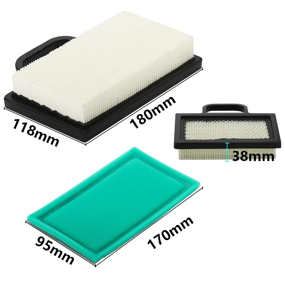 Cmcp Luftfilter patrone mit Vorfilter für Briggs & Stratton 273638s Garten liefert Rasenmäher Luftfilter