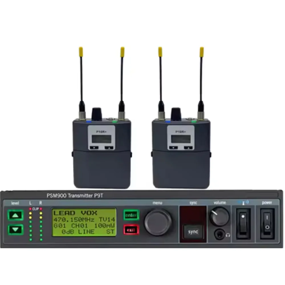 

Высококачественная профессиональная беспроводная система мониторинга PSM900 (моно/стерео/переключаемая) для сценических выступлений группы