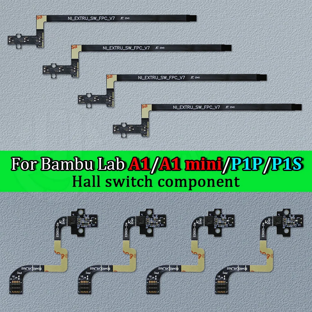 

Bambu Lab A1/A1mini/P1P/P1S 3D Printer Replacement Parts Feeding Hall Switch Board High Precision Filament Detection Accessory