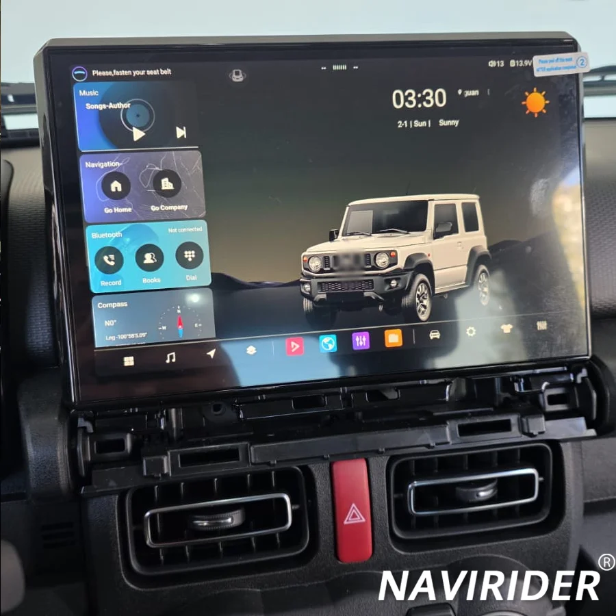 

11.5inch Android 14 Stereo Radio Receiver CarPlay For Suzuki Jimny 2019-2025 Car Multimedia Player GPS Navigation Head Unit 4G