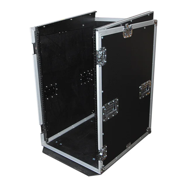 12u X 16u Sleeved Mixer Rack Flight Case