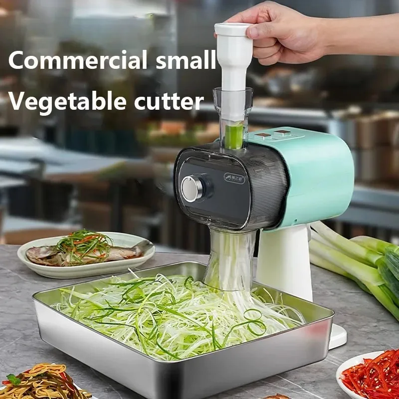 Electric Vegetable Cutter Small Grater Automatic Vegetable Slicer Portable Cutting Chopper Machine Multifunctional Shredder
