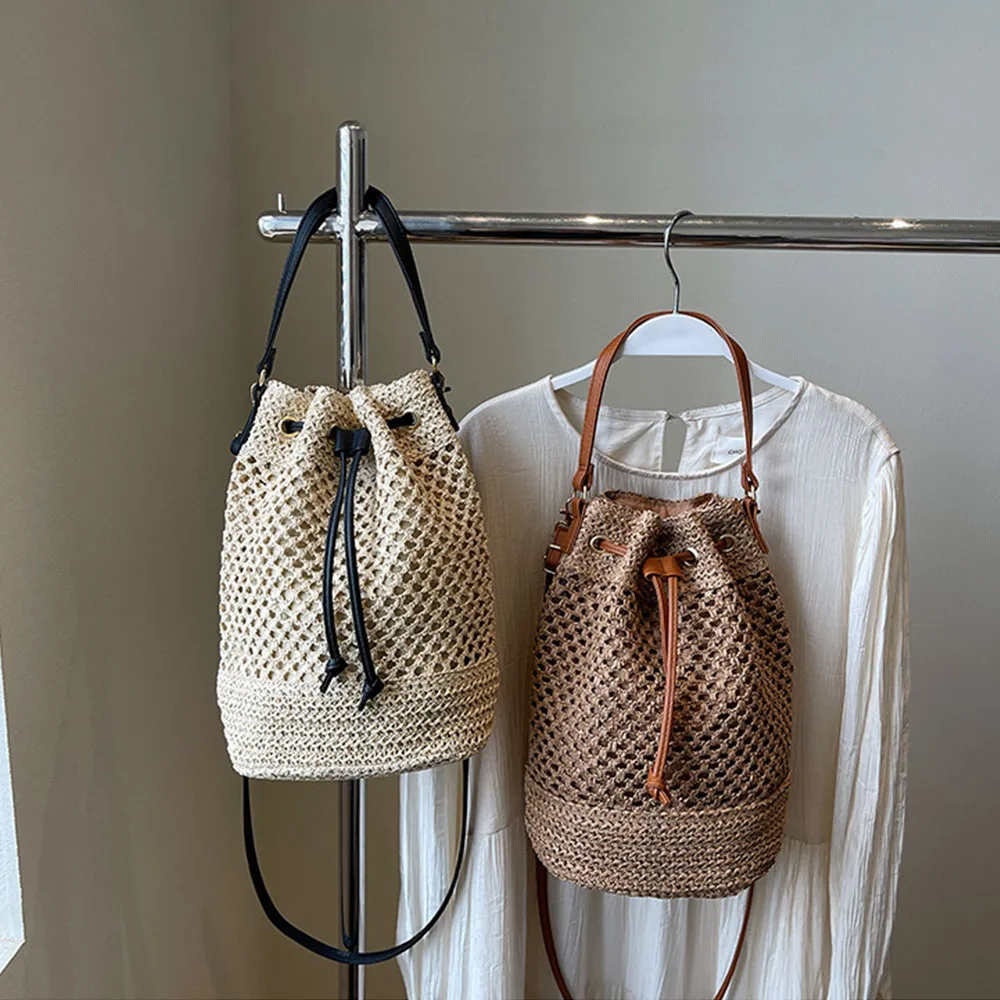 Summer Straw Bucket… - image