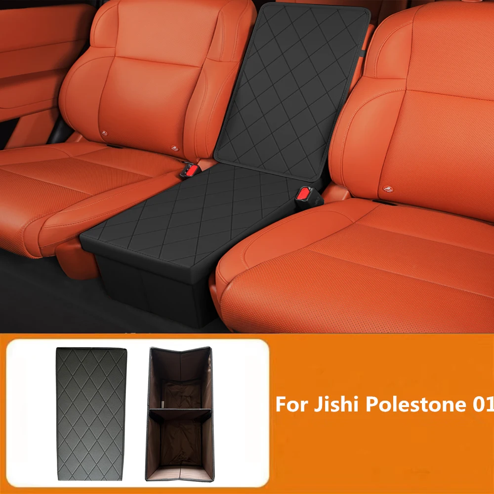 

Car Storage Box Interior Supplies Dedicated Second Row Seat Storage Aisle Middle Storage Box For BAIC Jishi Polestone 01 Rox 01