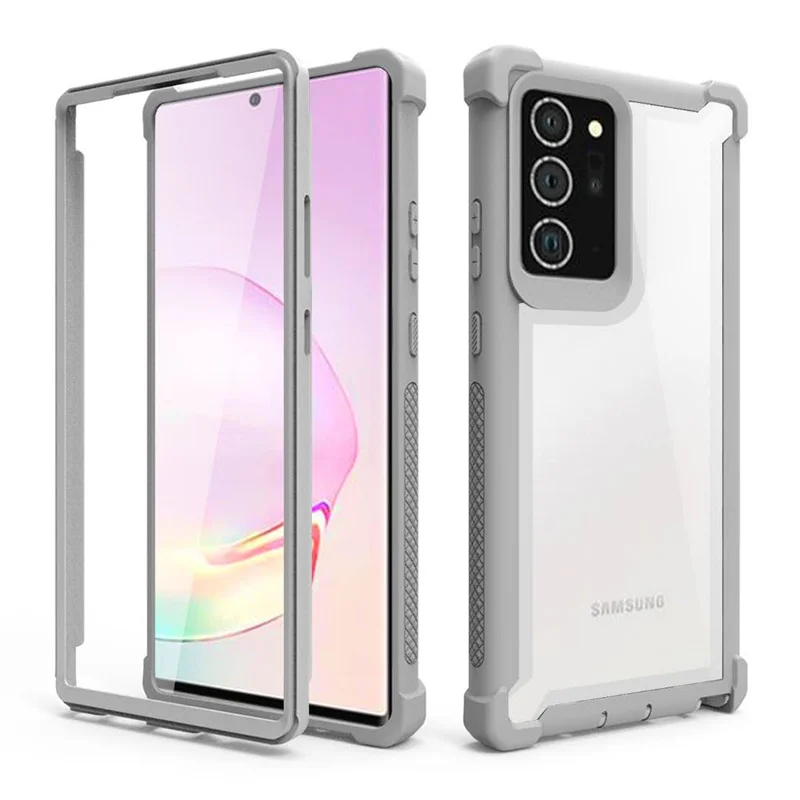 360 Full Body Shockproof Clear Phone Case For Samsung s8 s9 s10 note10 s20 s21 s22Plus note8 note9 note20Ultra Silicon Phone Bag