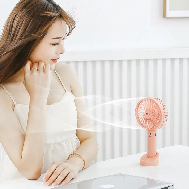 Handheld Fan Mini Outdoor Camping Fresh Portable Portable Charging Household Small Fan