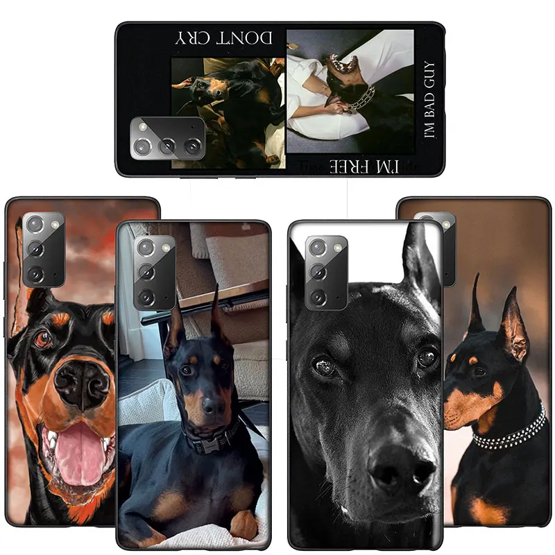 SO56 Doberman Pinscher Dog Cover Phone Case for Xiaomi Redmi A3X A3 13C 13 Note 13 12 Pro Pro+