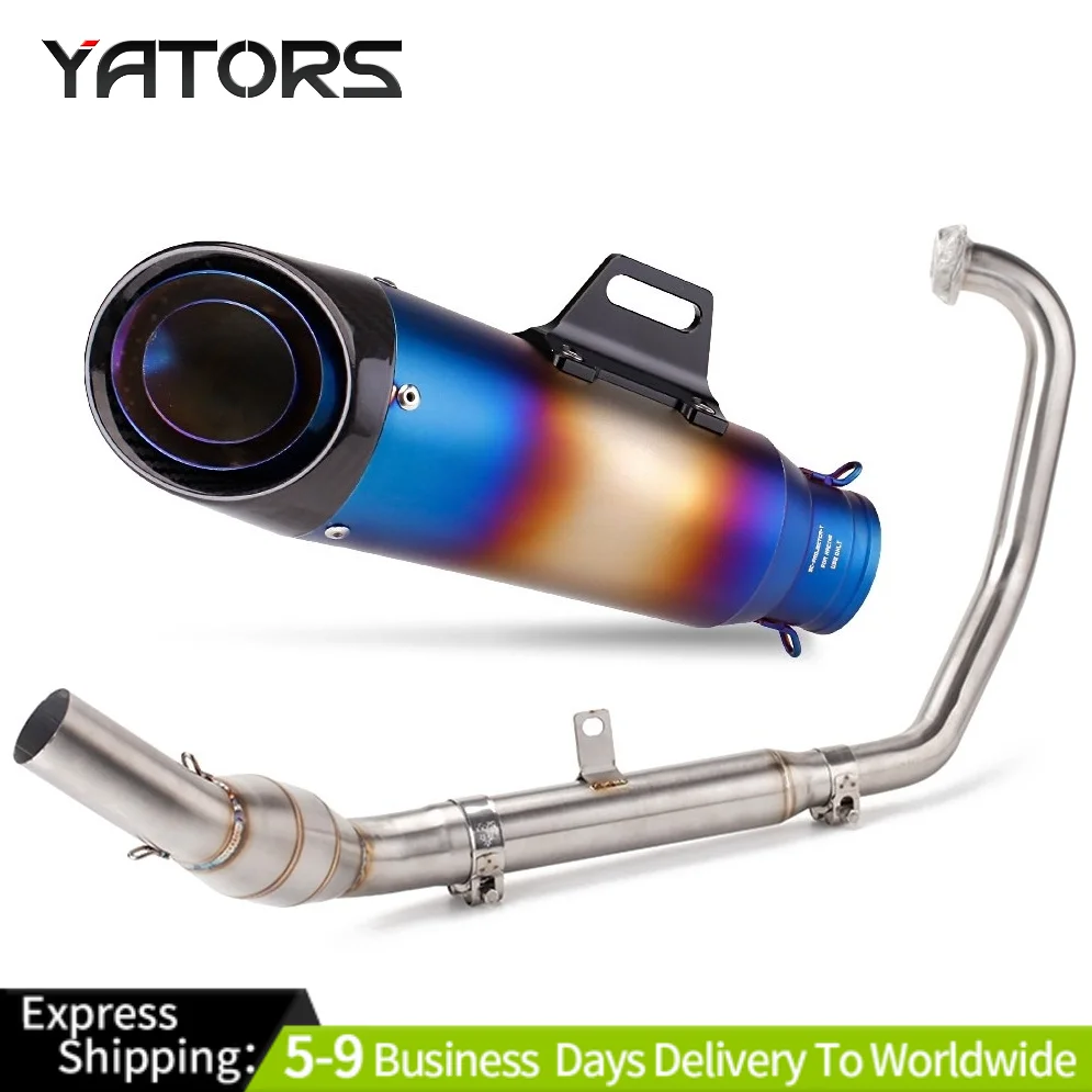 

For CF-MOTO 250NK/SR 300NK 300SR Motorcycle Exhaust Front Pipe Link Muffler Tips Exhaust Systems Exhausts Pipes