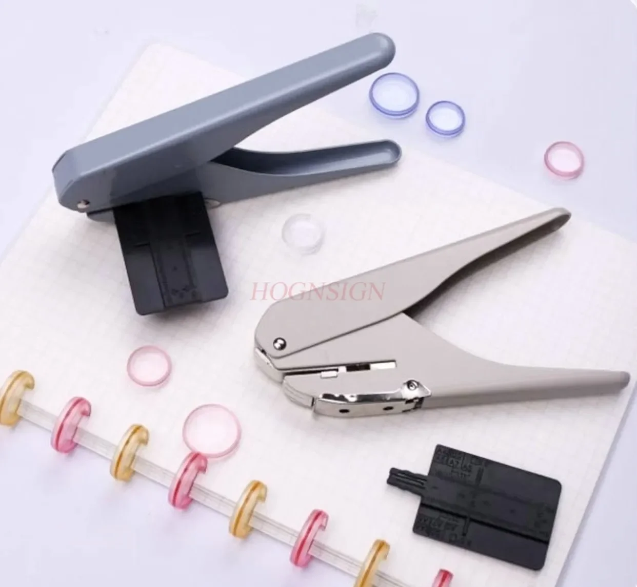 

Drilling machine mushroom hole mushroom buckle loose leaf punching machine notebook hole drilling machine