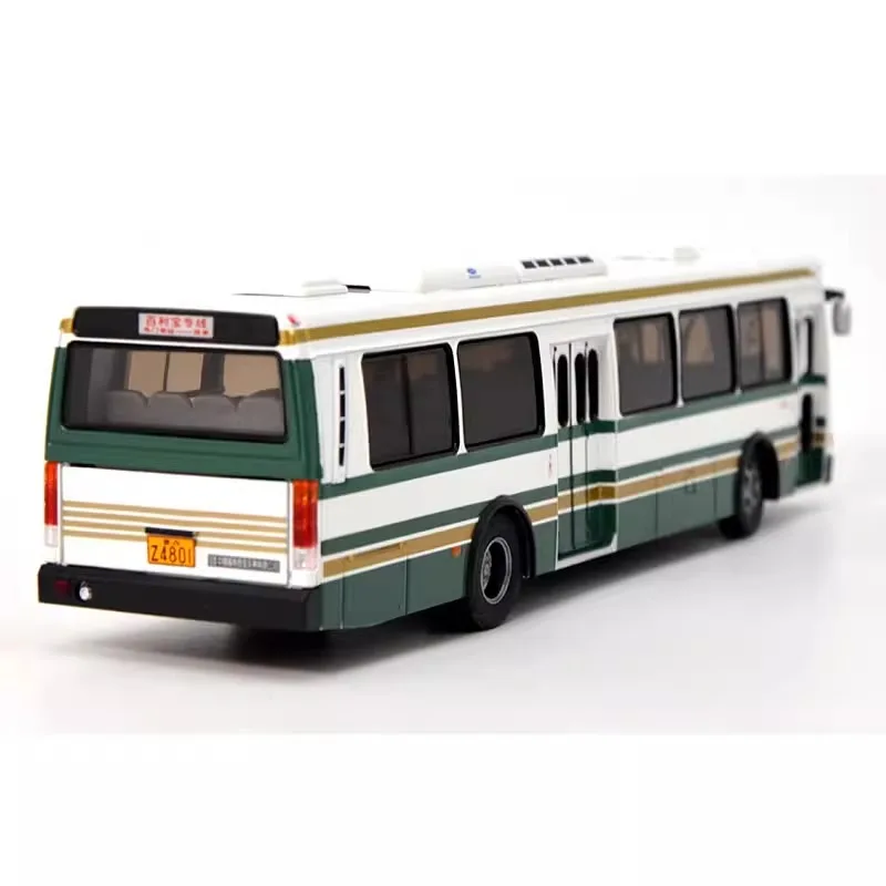 AUTD GLIMPSE Diecast 1/64 Fulai Xibao Baileibao City Bus Versão de ar condicionado Modelo de liga Carros Veículos de jogo colecionáveis