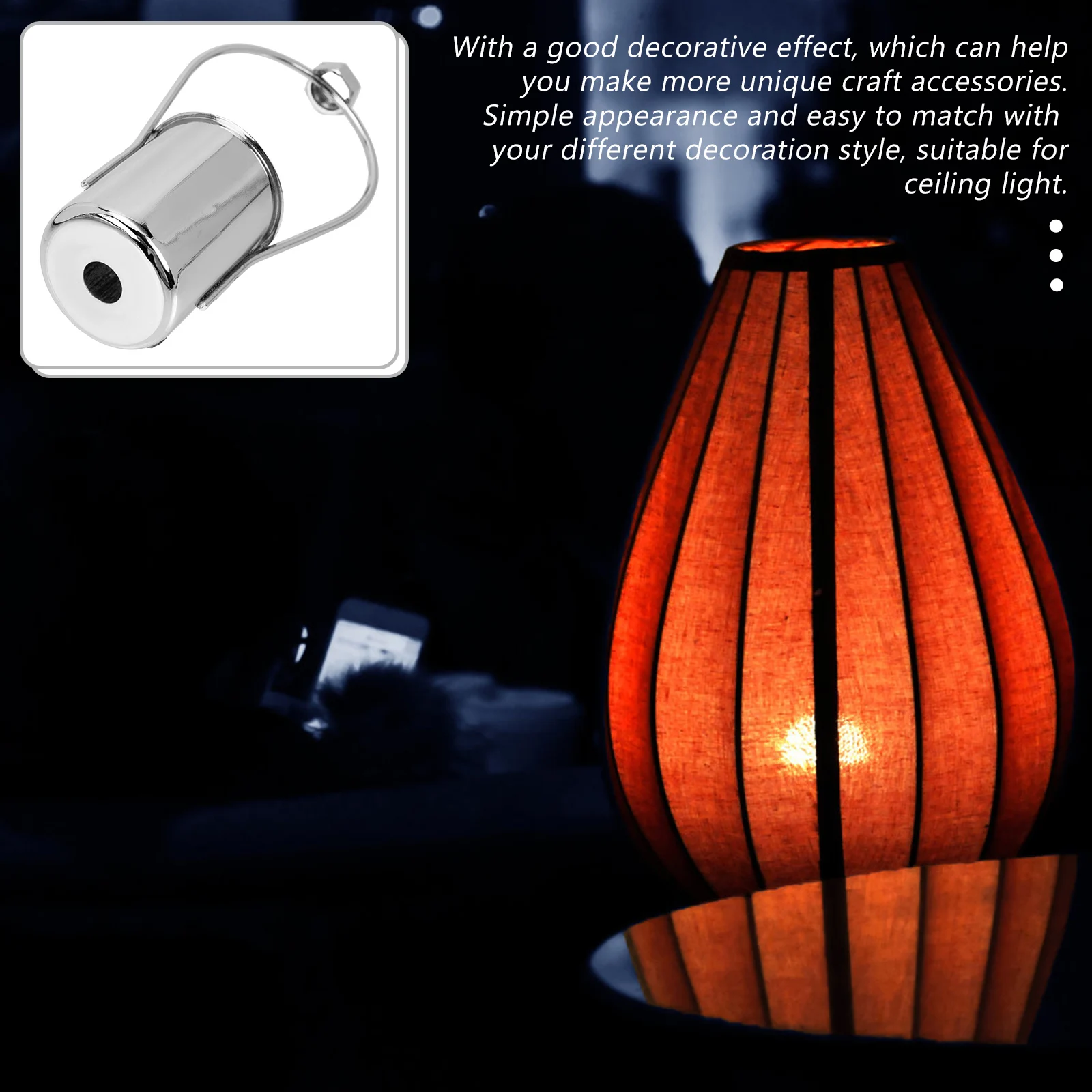 

8pcs E27 Lamp Holder Cups Iron Lampshade Frames For Diy Pendant Wall Ceiling Lights Lamp Base Accessories Light Cage Guard
