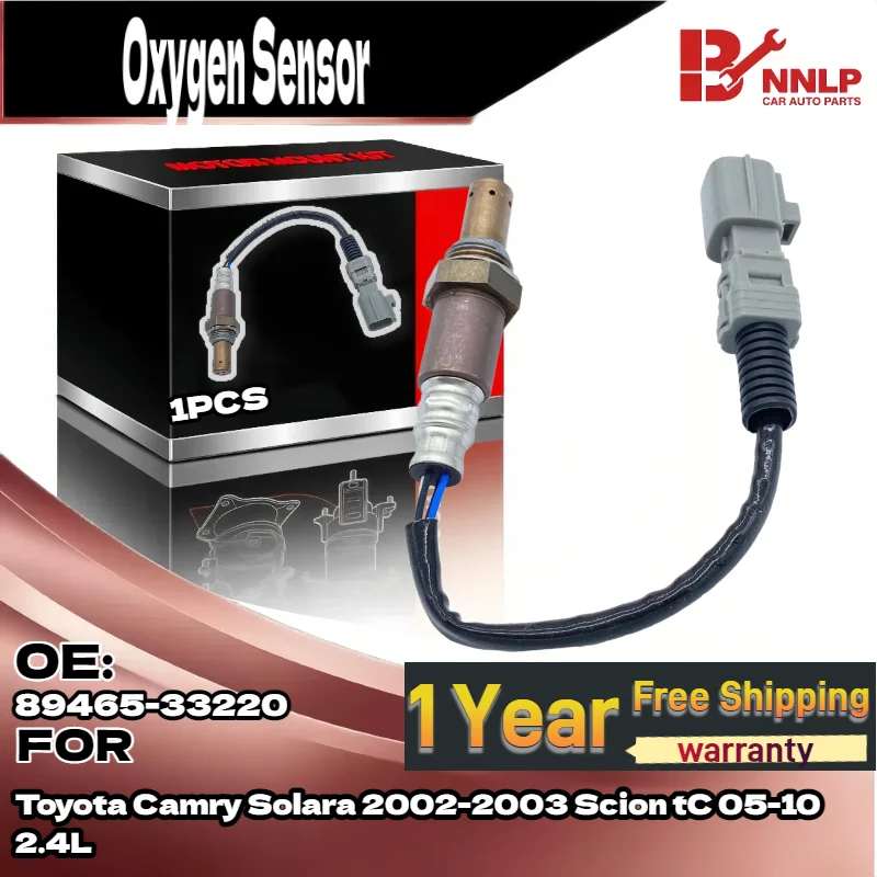 

Для датчика кислорода вниз для Toyota Camry Solara 2002-2003 Scion tC 05-10 2.4L 89465-33220