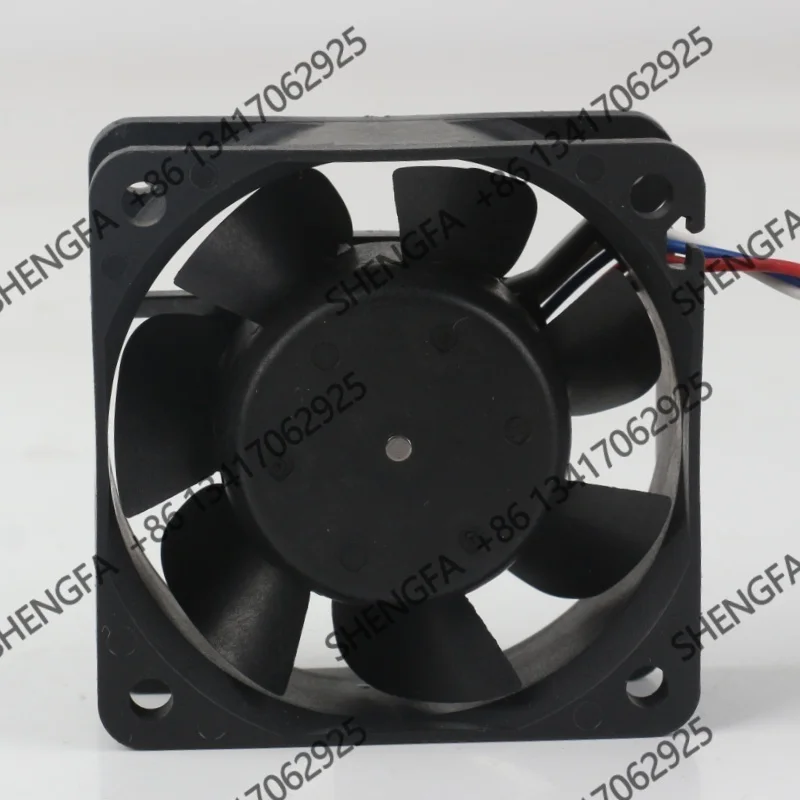 Original Nidec 24V 48V AC EC 6025 6CM 60X60X25MM Three-wire Silent Power Supply case Server B35572-58G Cooling fan DC 12V 0.17A
