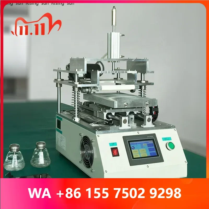 YMJ 10 inches Automatic lcd touch screen gule remoal hine oca lcd gule remoer