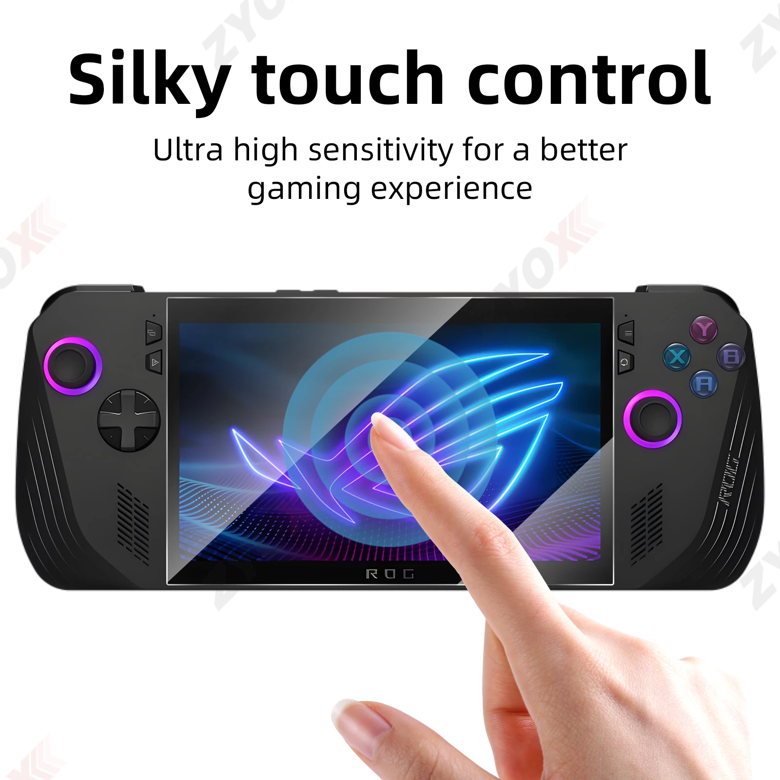 Tempered Glass for Asus ROG Ally X Anti-scratch Screen Protector Film for ROG Ally X HD Protector Film Protective Accessories