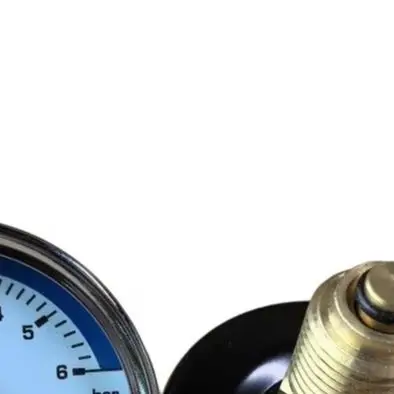 Boiler Temperature Pressure Gauge 0-120C 0-16 Bar For Underfloor Heating System Solar Water With An Included 1/2-inch Check Valv