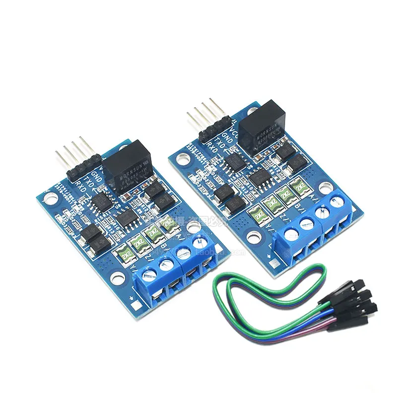 RS422 to TTL bidirectional signal TTL to 422 module full duplex 3.3V/5V isolated type