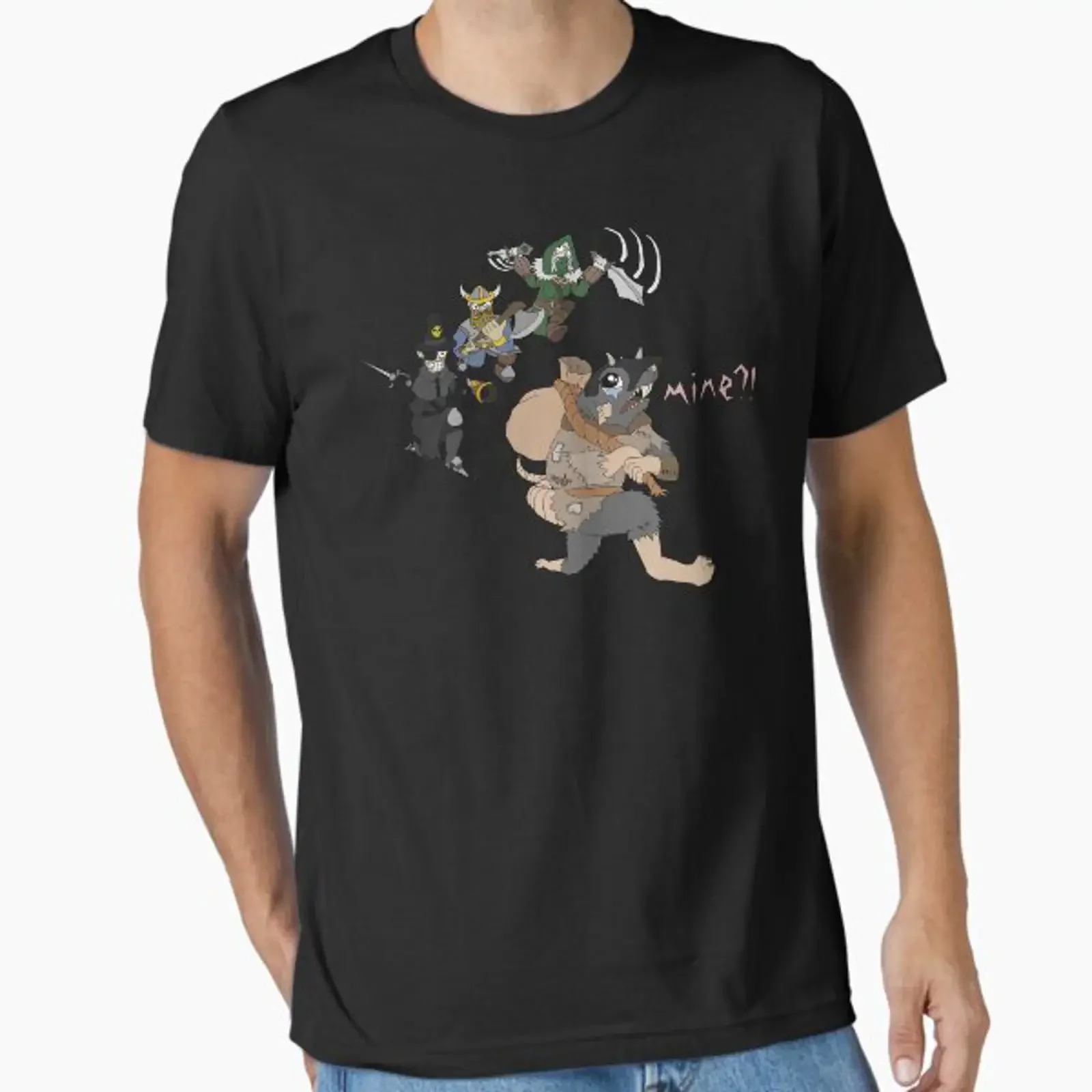 Sack Rat Mine designed and sold by Araskael vintage Washed Stretched Unisex Stylish streetwear graphic Breathable