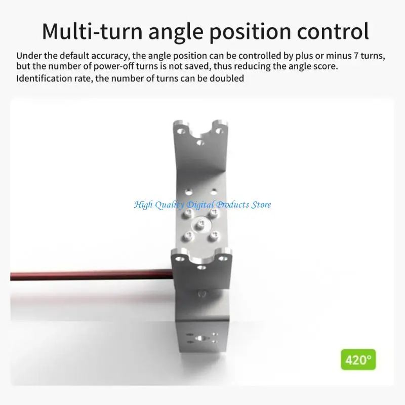 

U2JE ST3025 Metal Serial Bus Servo 40kg.cm Programmable MagneticEncoder 40kg.Cm