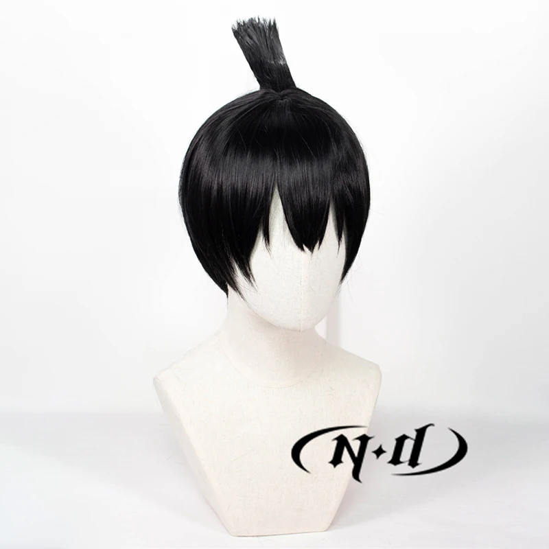 Pelucas de Cosplay ND Aki Hayakawa, peluca de motosierra para hombre, pelucas de pelo de Cosplay de Anime para Comic Con Coser, fiesta de disfraces resistente al calor