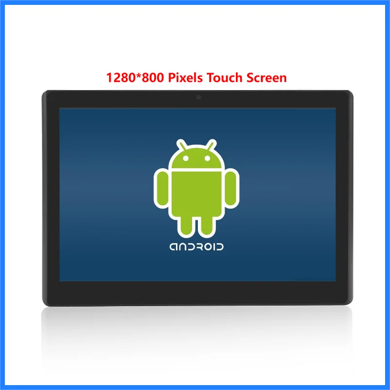 Imagem -03 - Android Industrial Capacitivo Touch Screen Tablet Multi Media Pad Smart Home Poe Monitor Foto e Desktop Display 10.1 4g Mais 32g