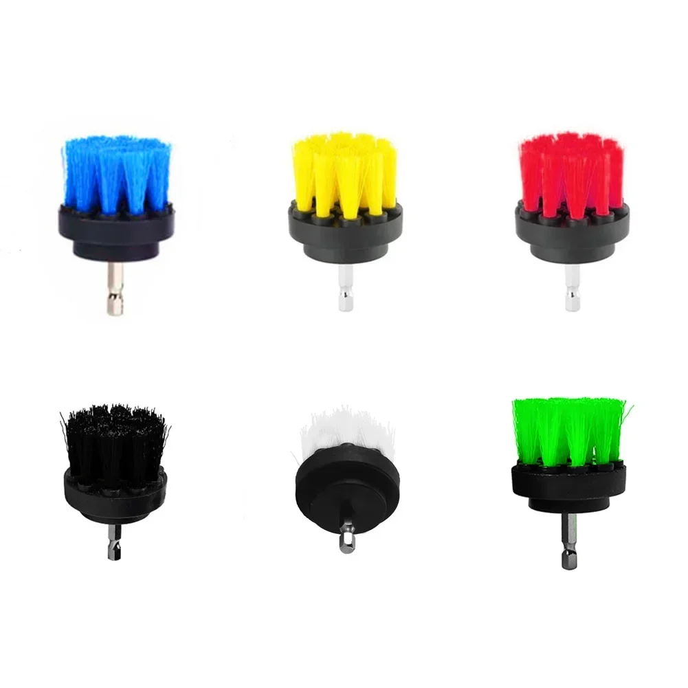 2In 50mm Electric Drill Brush Polisher Cleaner Brush All Purpose Cleaner Auto Tires Cleaning Tools For Tile Bathroom Kitchen