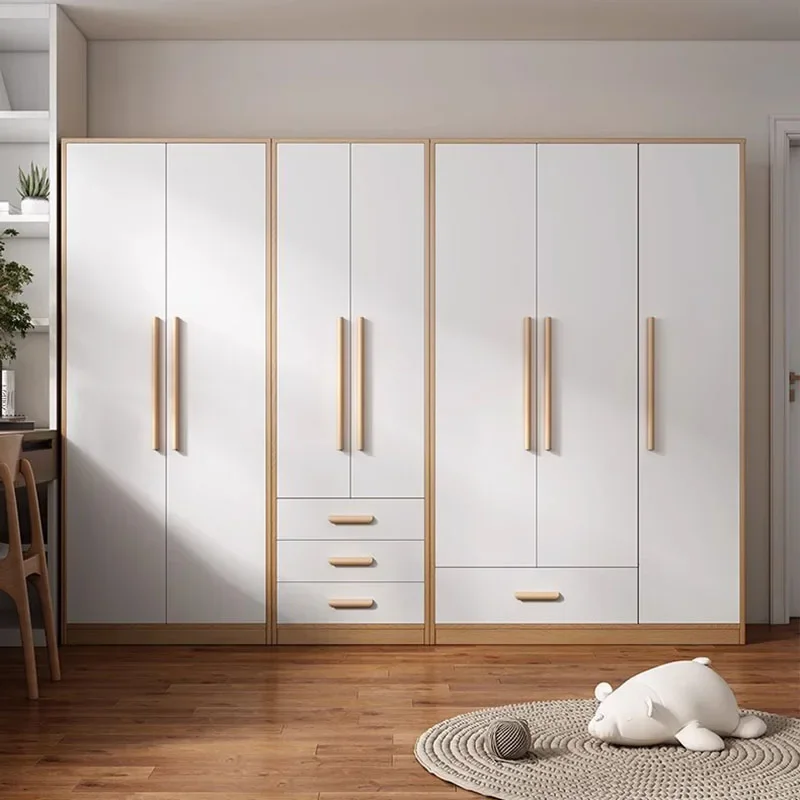 

Hanging Storage Wardrobe Multifunction Luxury Bedroom Organizer Wardrobe Wooden Portable Rangement Chambre Home Furniture