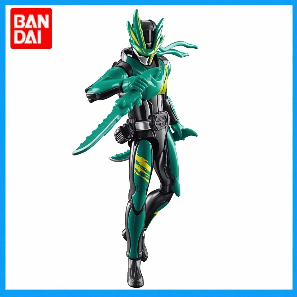 

Bandai Kamen Rider Saber Kenzan Action Figure RKF Series Sarutobi Ninjaden Form with Twin Sword Fūsōken Collectible Model Toys
