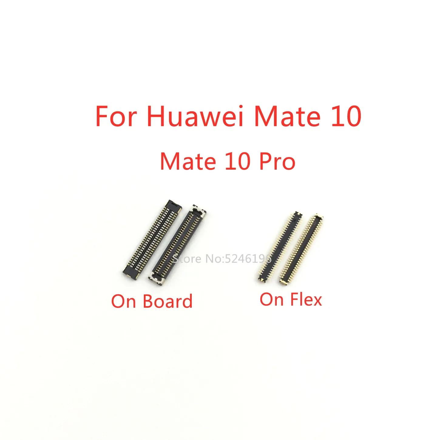 

5-10 шт. USB-порт для зарядки, разъем FPC, 60 контактов для Huawei Mate 10, Huawei Mate10 Pro, Huawei Mate 10Pro, разъем на плате.