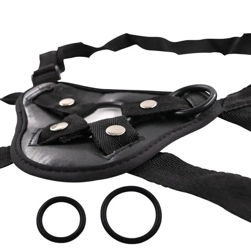 Strap on Dildo Harness Lesbian Adult Sex Toys for Women Men Pegging Dildo Adjust Waist Thigh Soft Nylon Vegan Leather Belt Toys - Image 5