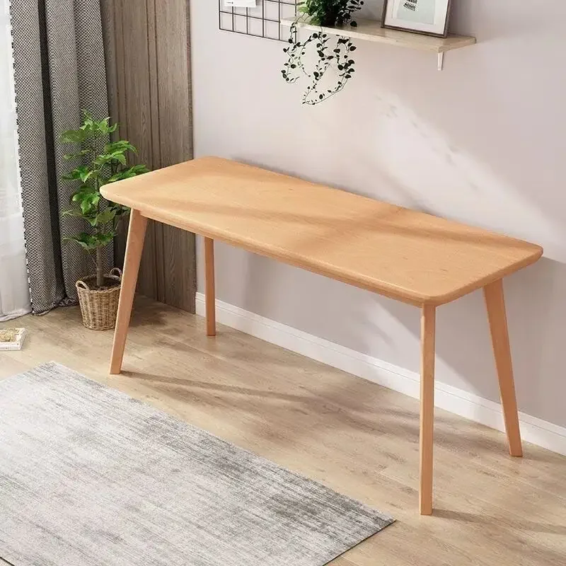 

Nordic Wooden Corner Computer Desks Simple Writing Bedroom Luxury Gaming Desk Modern Mesa Para Notebook Office Furniture